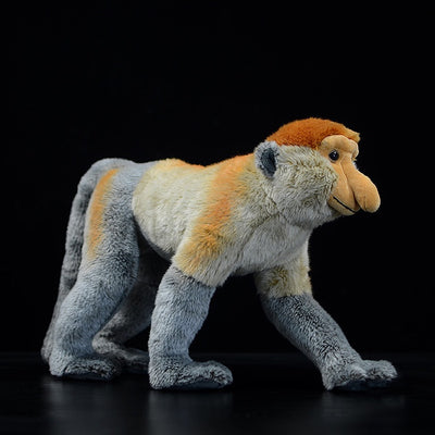 Peluche Mono Narigudo de Kalimantan - Adorable Juguete Coleccionable