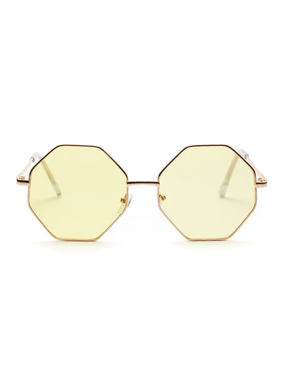 Gafas de Sol Geométricas Diamond con Lentes Transparentes - Image 7