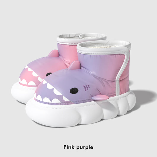 Zapatillas de Pareja Cálidas con Suela Gruesa y Diseño Infantil - Image 5