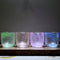 Copas de Cristal Liuli Coloreado para Maestros del Té