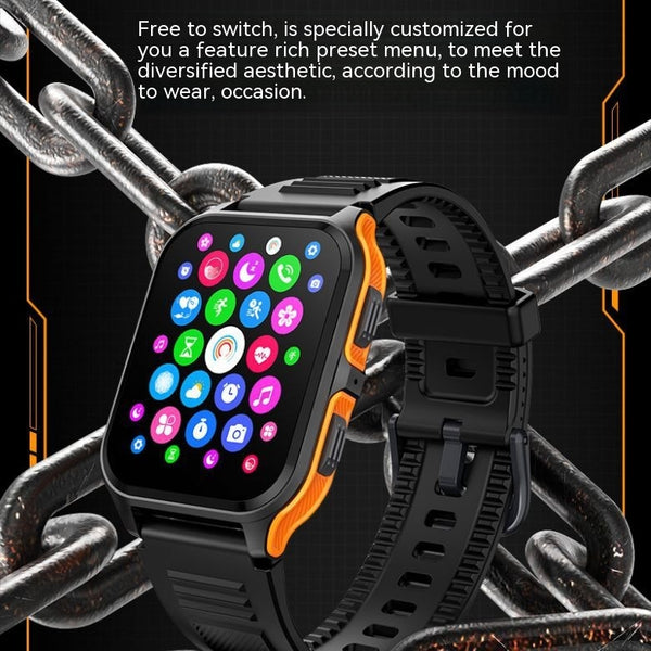 Reloj Inteligente P73 con Monitor Cardíaco, Llamadas Bluetooth y Resistencia Total