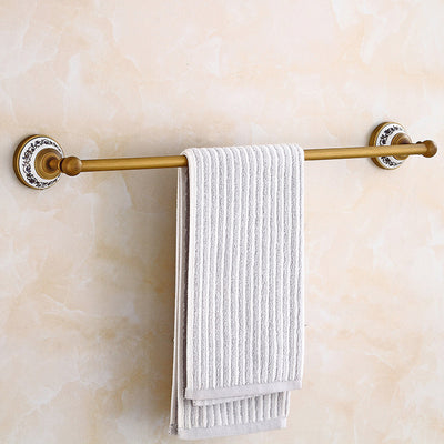 Juego de Toallero Estilo Europeo en Cobre Antiguo - Accesorios de Baño Completos - Image 8