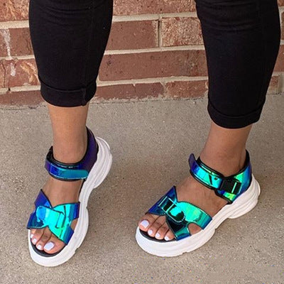Sandalias Plataforma Mujer Talla Grande - Estilo Europeo Verano - Image 3
