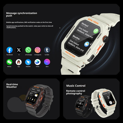 Reloj Inteligente FT61 con Bluetooth y Llamadas Deportivo - Image 22
