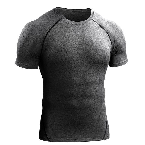 Camiseta Deportiva Hombre Manga Corta Secado Rápido
