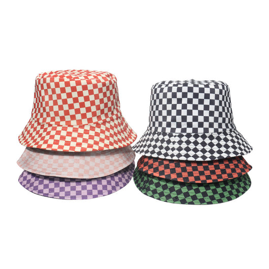 Gorro Pescador Cuadros Blanco y Negro - Estilo Clásico Versátil - Image 13