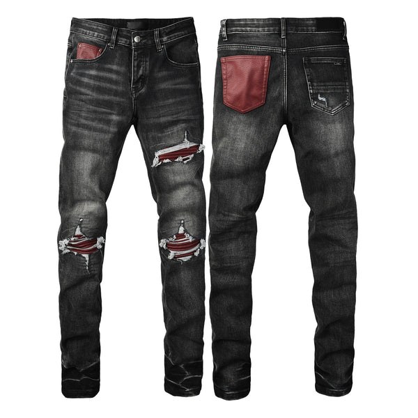 Jeans Rotos Desgastados para Hombre - Estilo Urbano Moderno