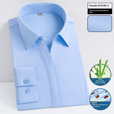 Camiseta Manga Corta Impermeable, Resistente al Aceite y Manchas - Image 20