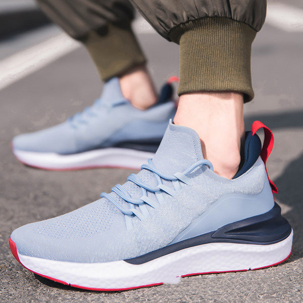 Zapatos Casuales Tejidos para Hombre - Diseño Coreano Moderno