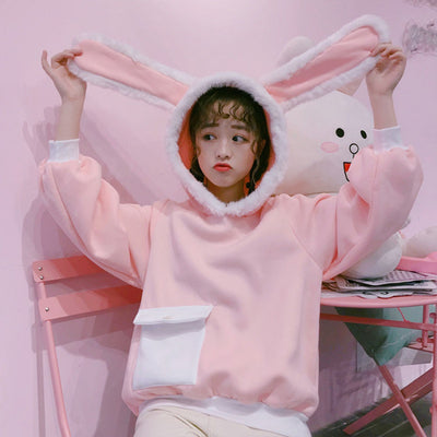 Sudadera Suelta Estilo Coreano para Mujer Otoño Invierno - Image 8