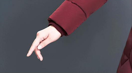 Abrigo Acolchado Largo Hasta la Rodilla para Mamá - Image 14