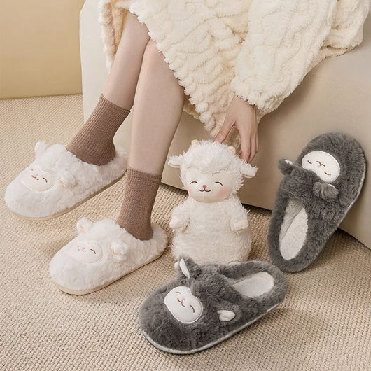 Pantuflas Térmicas de Algodón para Parejas - Cómodas y Antideslizantes - Image 13