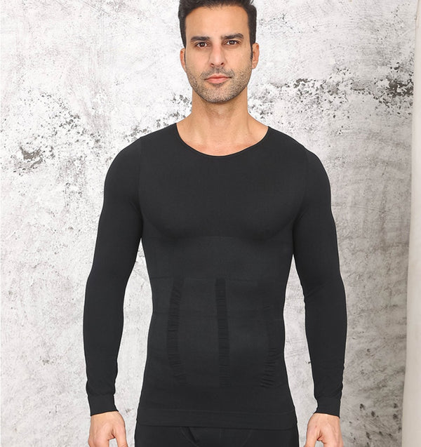 Camiseta Deportiva Reductora para Hombre con Control Abdominal - Image 5