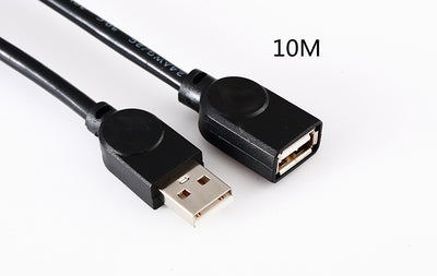 Cable Extensor USB 2.0 Negro con Núcleo de Cobre - Image 8
