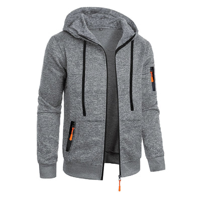 Suéter Deportivo con Capucha y Textura Jacquard para Hombre - Image 5