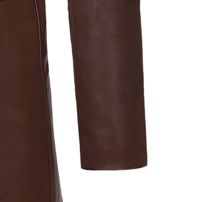 Abrigo de Cadenas y Solapas Grandes para Hombre - Otoño e Invierno - Image 17