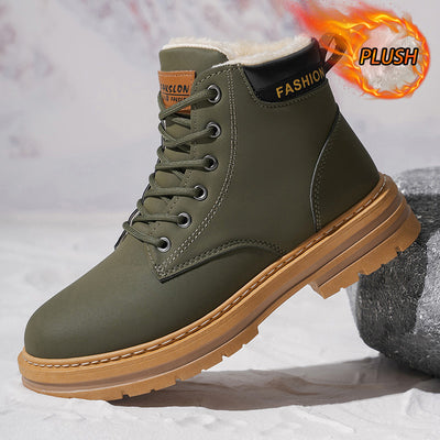 Botas Casuales Vintage para Hombre - Estilo Versátil - Image 8
