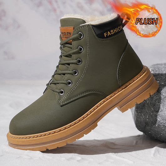 Botas Casuales Vintage para Hombre - Estilo Versátil - Image 8