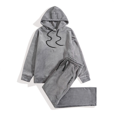 Conjunto de Sudadera y Pantalón Deportivo Talla Grande para Hombre - Image 3