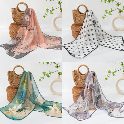 Pañuelo de Seda Mulberry Estampado para Mujer - Image 2