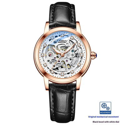 Reloj Mecánico Automático Hueco Diamond con Resistencia al Agua - Image 6