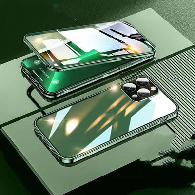 Funda Magnética de Doble Cara con Vidrio para iPhone 14 - Image 5