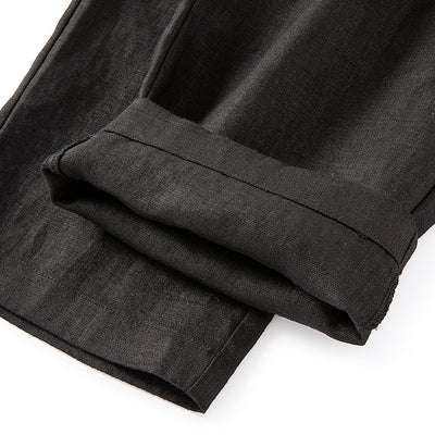 Pantalones Anchos Casuales Estilo Asiático para Hombre - Image 4