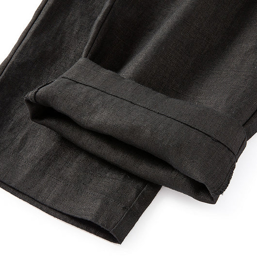 Pantalones Anchos Casuales Estilo Asiático para Hombre - Image 4