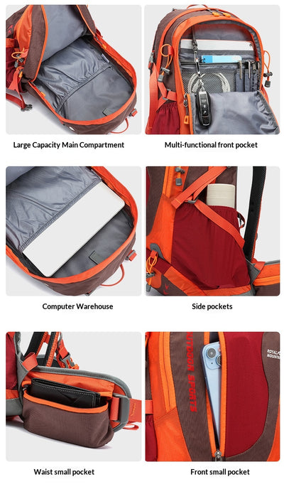 Mochila de Montaña Impermeable de Gran Capacidad Ultraligera - Image 20