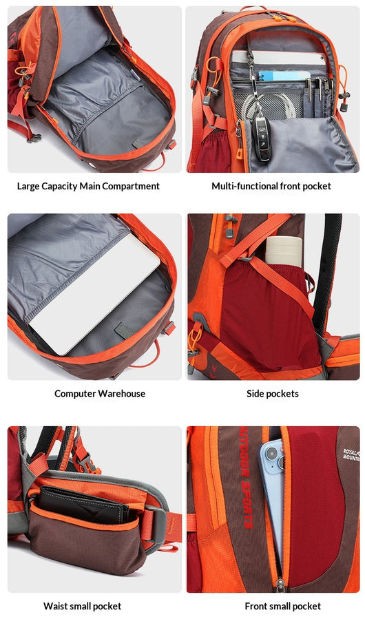 Mochila de Montaña Impermeable de Gran Capacidad Ultraligera - Image 20