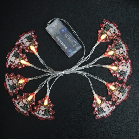 Cadena de Luces LED Multiusos - Árbol de Navidad, Muñeco de Nieve y Decoración Temática - Image 12