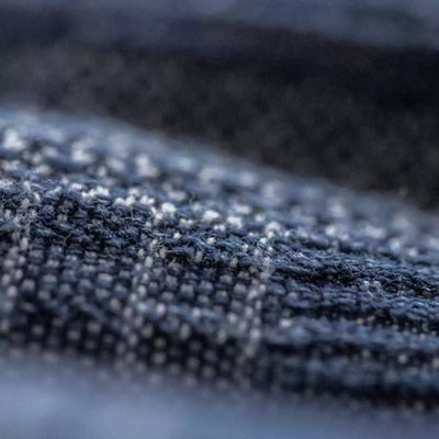 Camisa Denim Cuadros con Costuras Reforzadas - Manga Larga Casual - Image 8