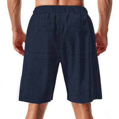 Shorts de Punto Jacquard Holgados para Hombre - Image 24