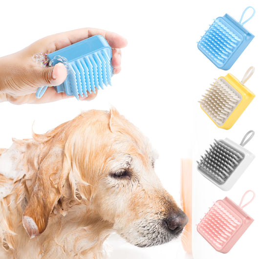 Cepillo Multifuncional para Baño de Mascotas - Peine Deslanador y Masajeador - Image 2