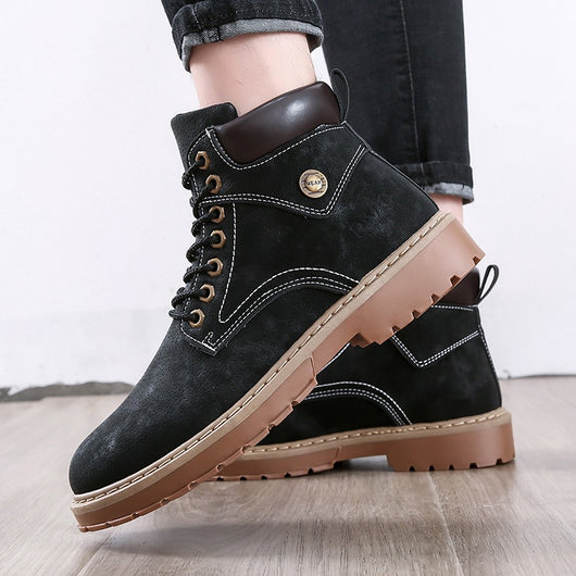 Botas Martin de Lana Polar para Hombre - Calidez y Estilo - Image 2