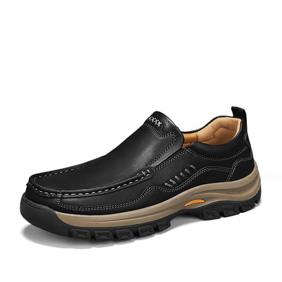 Zapatos de Cuero Casual Estilo Británico para Senderismo y Outdoor - Image 5