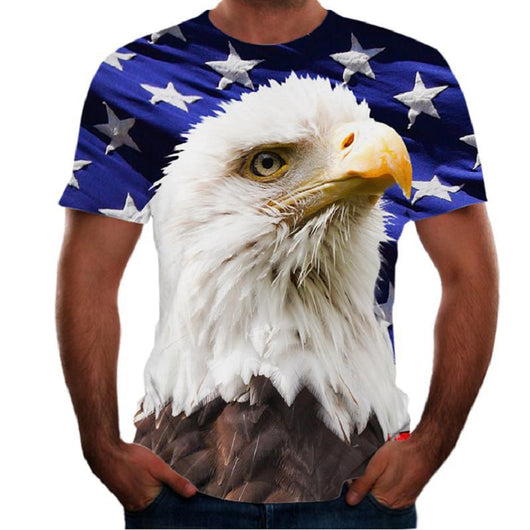 Playera 3D con Estampado Animal para Hombre - Image 22