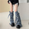 Calcetines Jeans Estilo Milenial Cool Girl - Diseño Trendy