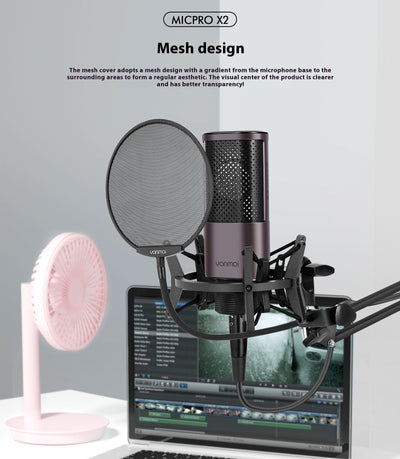 Micrófono Profesional para Streaming, Karaoke y Grabación - Image 9