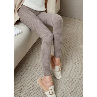 Leggings Térmicos Ajustados con Cordón - Pantalones Elásticos para Salir - Image 9
