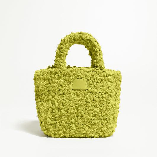 Bolso Cuadrado Pequeño en Lana de Cordero - Image 4