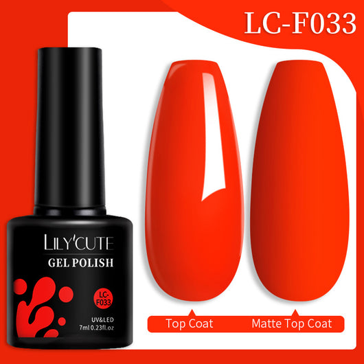 Set de Pegamento para Uñas con Brillo de Color Sólido - Image 68