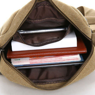 Bolsa Crossbody Masculina Multicompartimento para Viajes y Uso Diario - Image 13