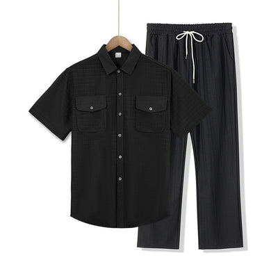 Traje Ejecutivo de Manga Corta para Hombre - Image 34