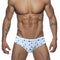 Bóxer de Baño Hombre Estampado Geométrico Triangular