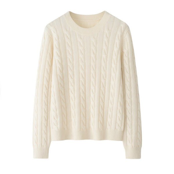 Suéter de Cachemir Ajustado para Mujer - Elegancia y Confort