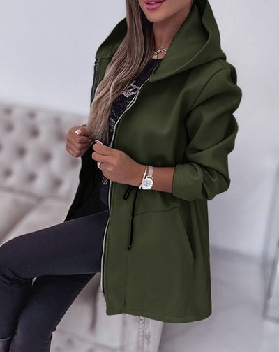 Abrigo Hoodie Casual para Mujer - Colección Otoño Invierno - Image 11