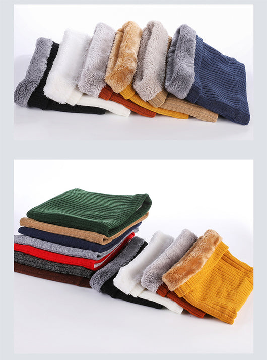Bufanda de Lana Tejida Gruesa y Suave para Hombre y Mujer - Abrigo Elegante Otoño Invierno - Image 22