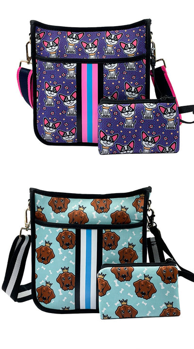 Bolsa Mensajero de Neopreno para Pasear Perros - Diseño Versátil - Image 20