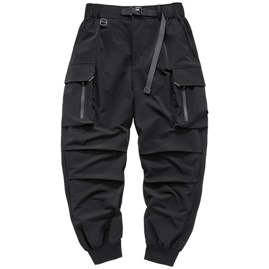 Pantalones de Entrenamiento Hombre Cómodos Ajuste Relajado con Cordón